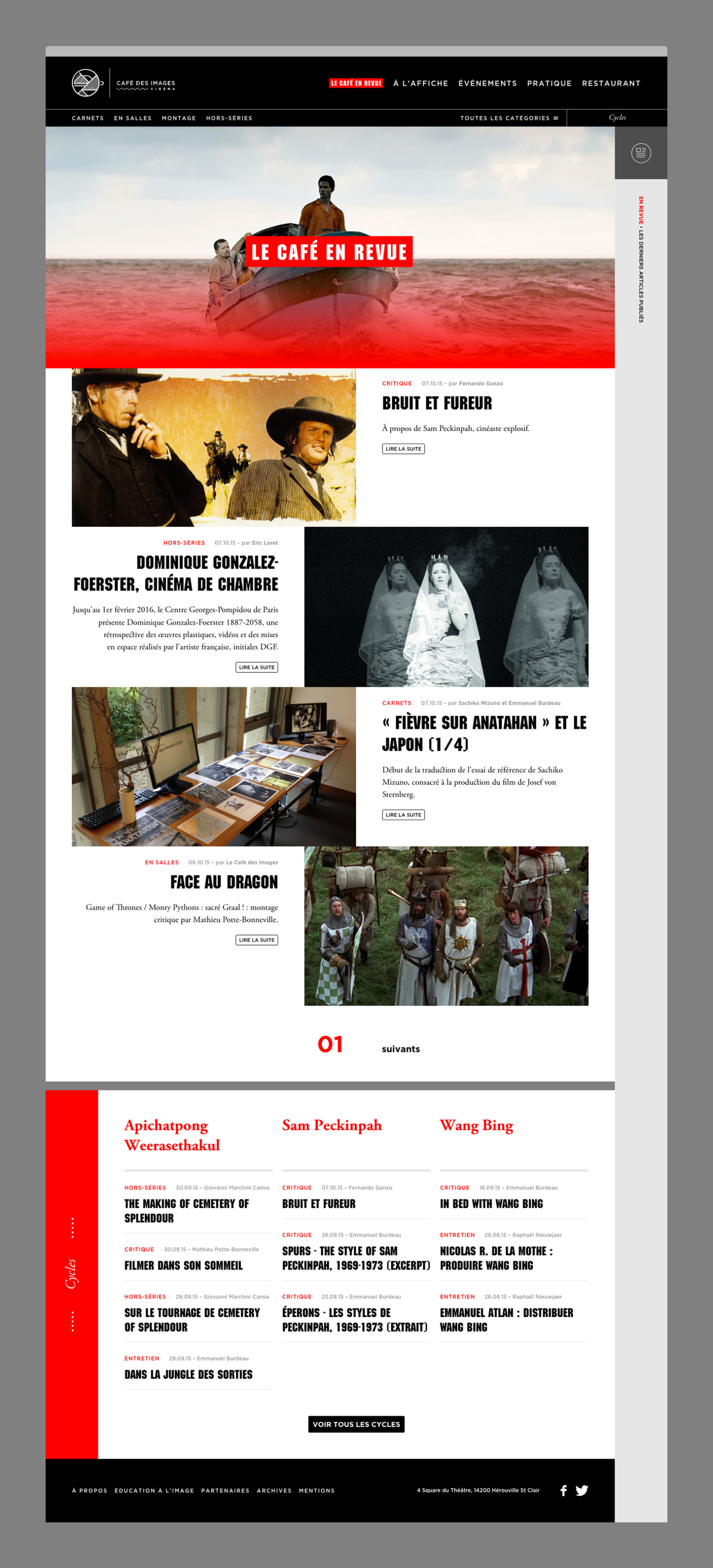 Café des Images&nbsp;: le&nbsp;site