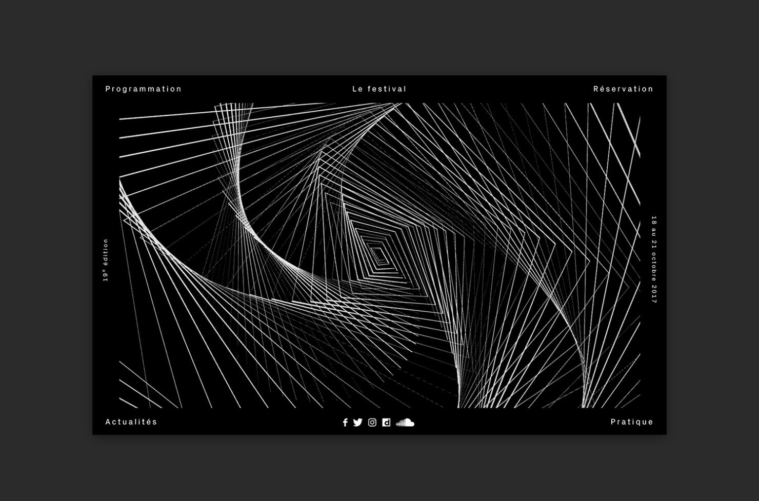 Nouveau site Internet pour Nördik Impakt 19