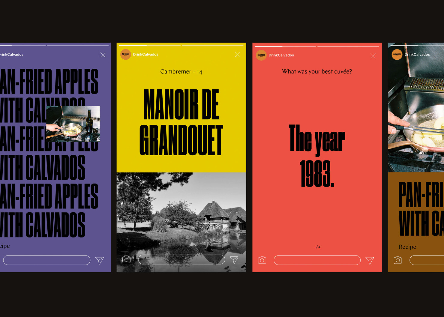 Illustration du projet Calvados pour le client Inter­pro­fes­sion des Appel­la­tions Cidricoles