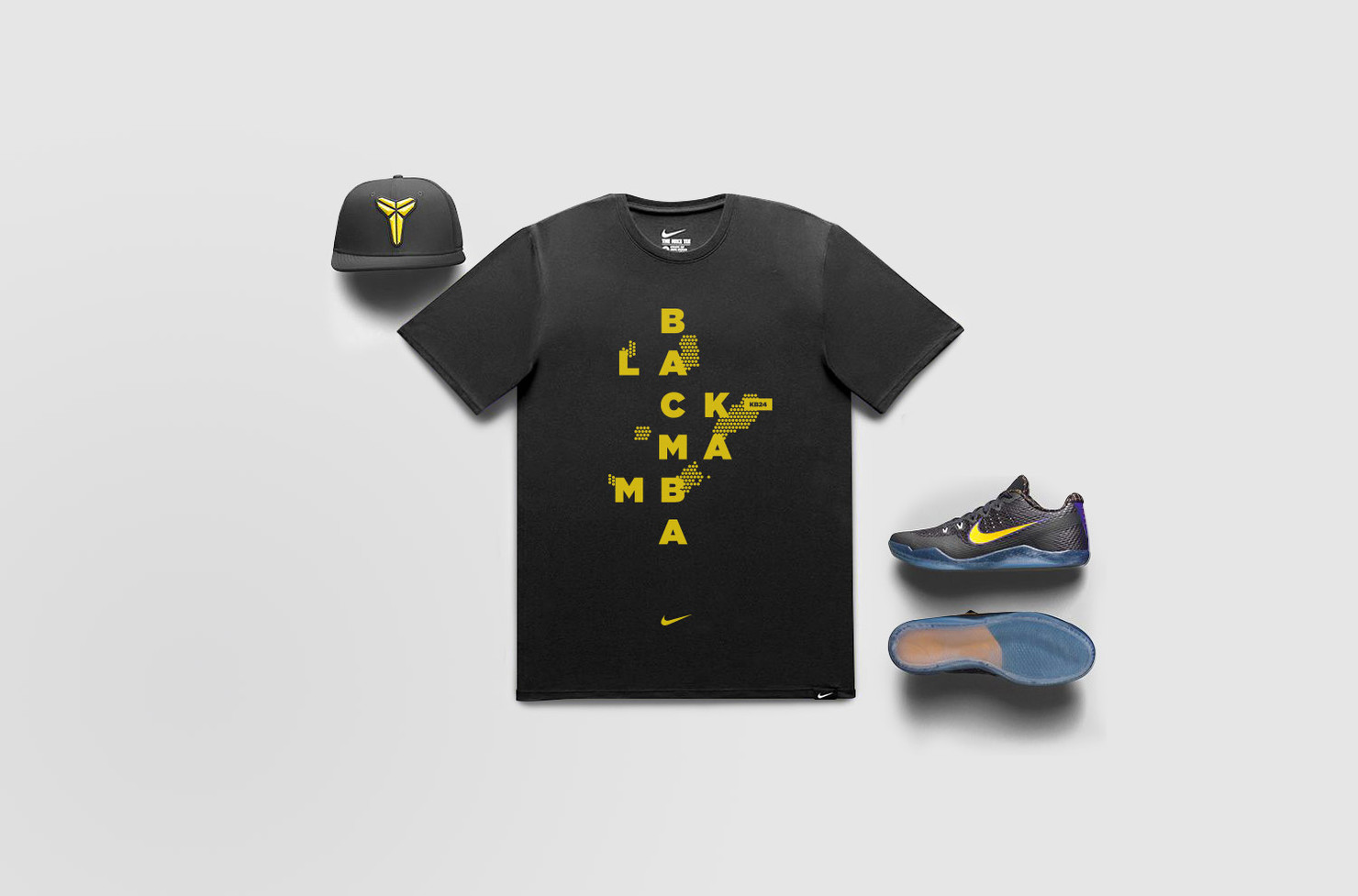 Illustration du projet Nike x Kobe pour le client Nike
