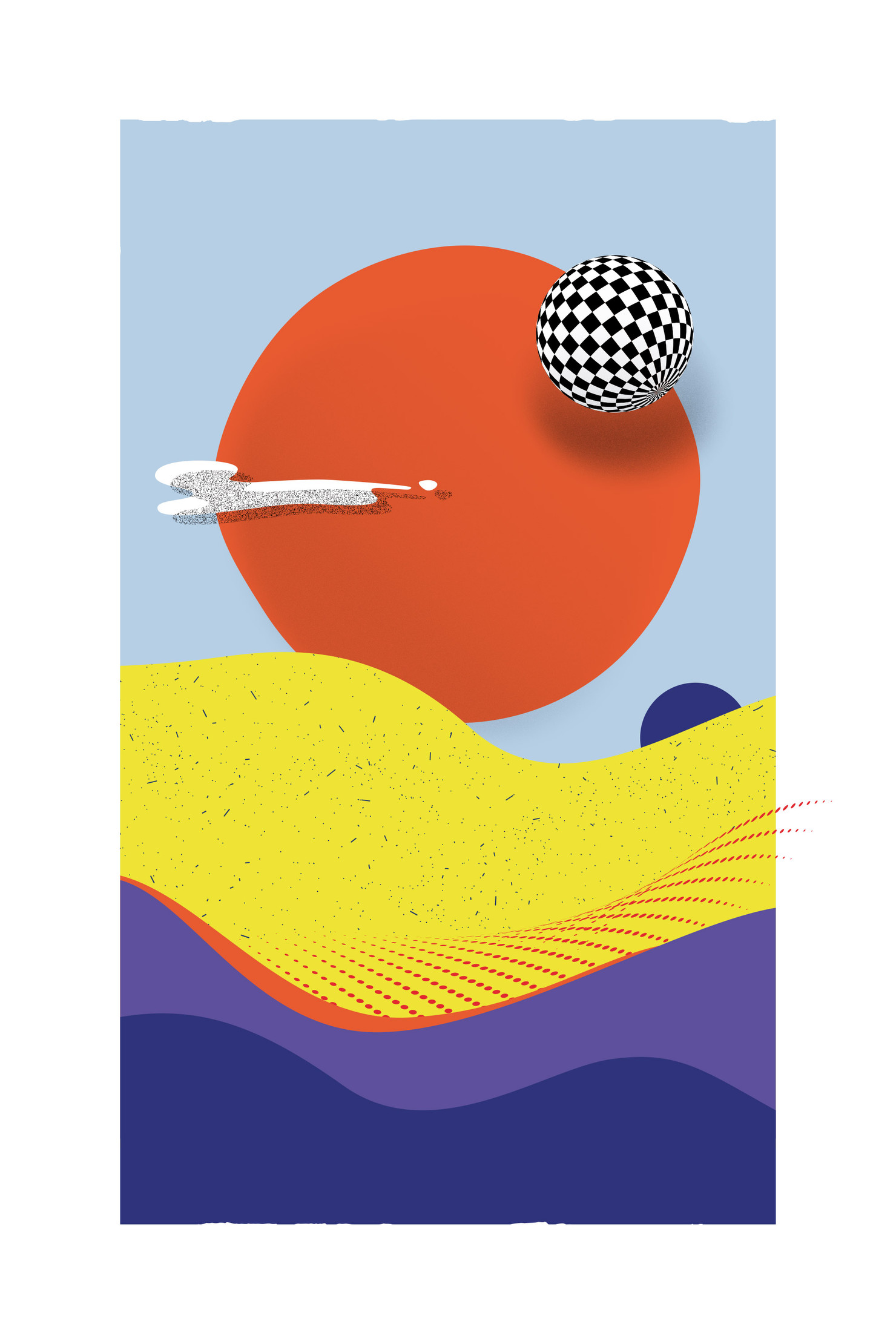 Illustration du projet P2N 18 pour le client Festival Papillons de Nuit