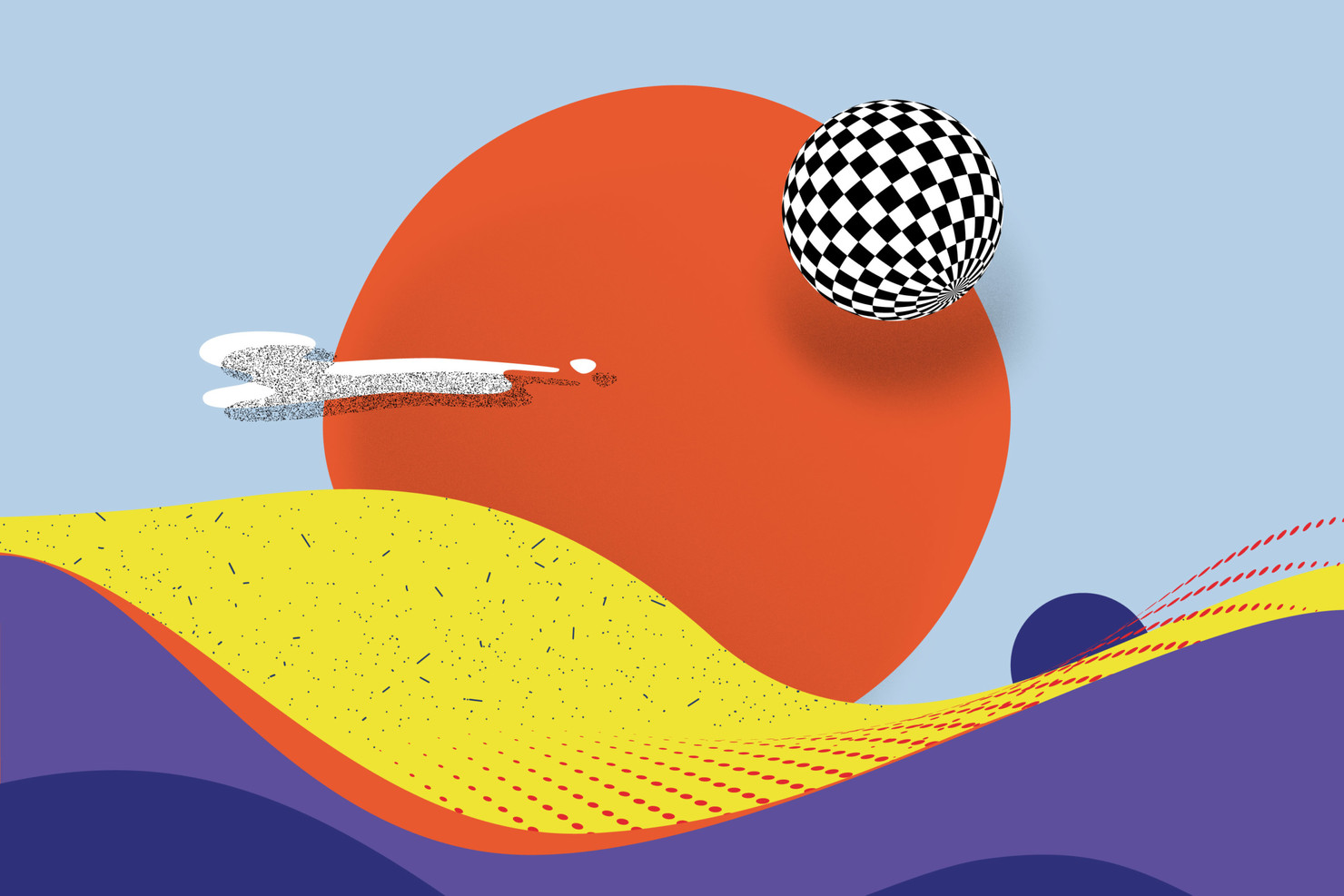 Illustration du projet P2N 18 pour le client Festival Papillons de Nuit
