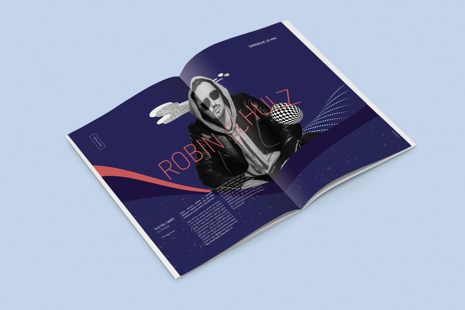 Illustration du projet P2N 18 pour le client Festival Papillons de Nuit