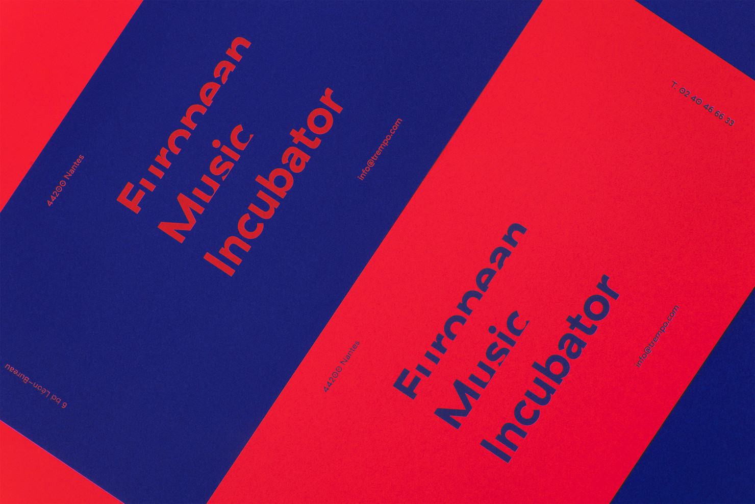 Illustration du projet EMI pour le client European Music Incubator