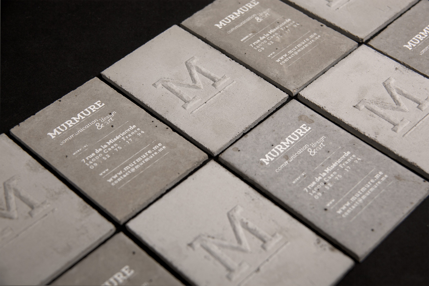 Illustration du projet Concrete Business Card pour le client Murmure