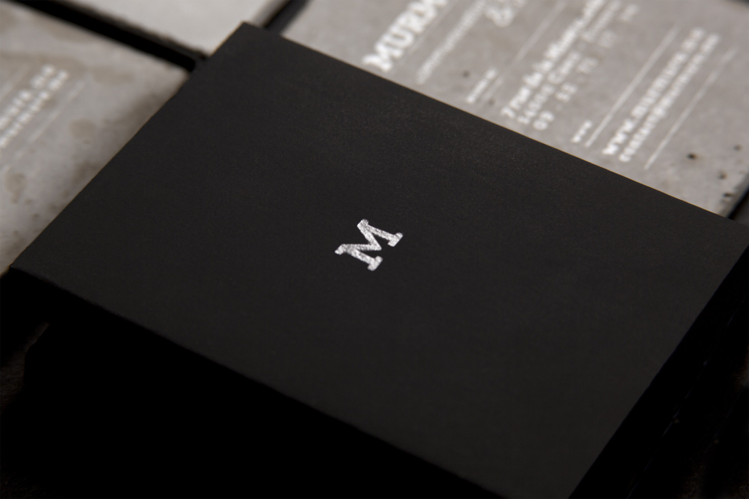 Illustration du projet Concrete Business Card pour le client Murmure