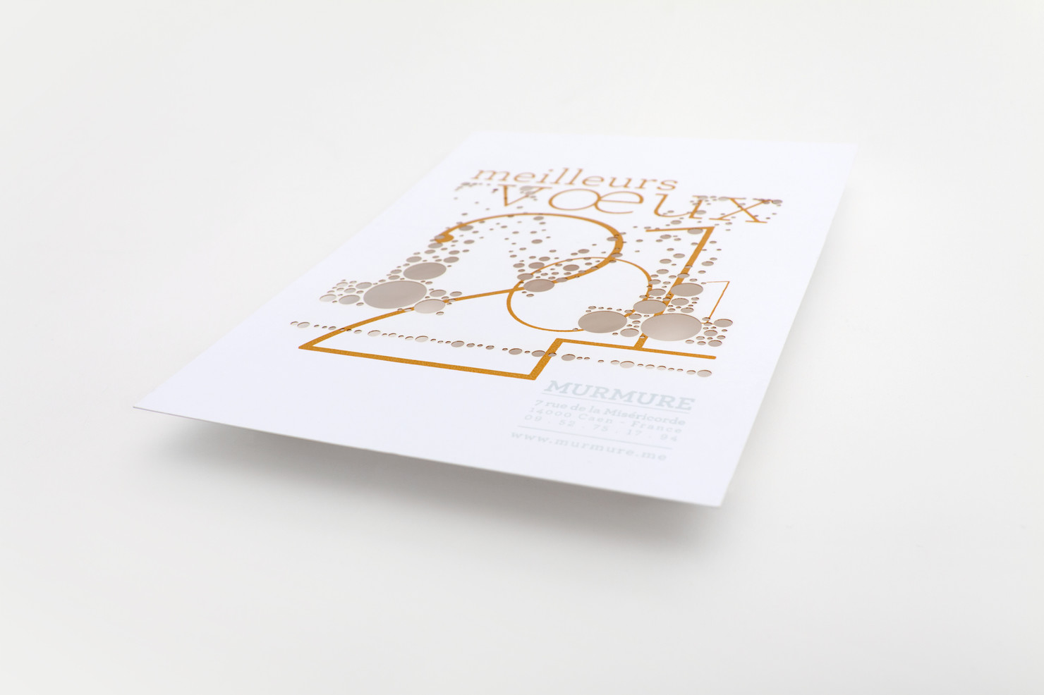Illustration du projet Carte de vœux 2011 pour le client Murmure