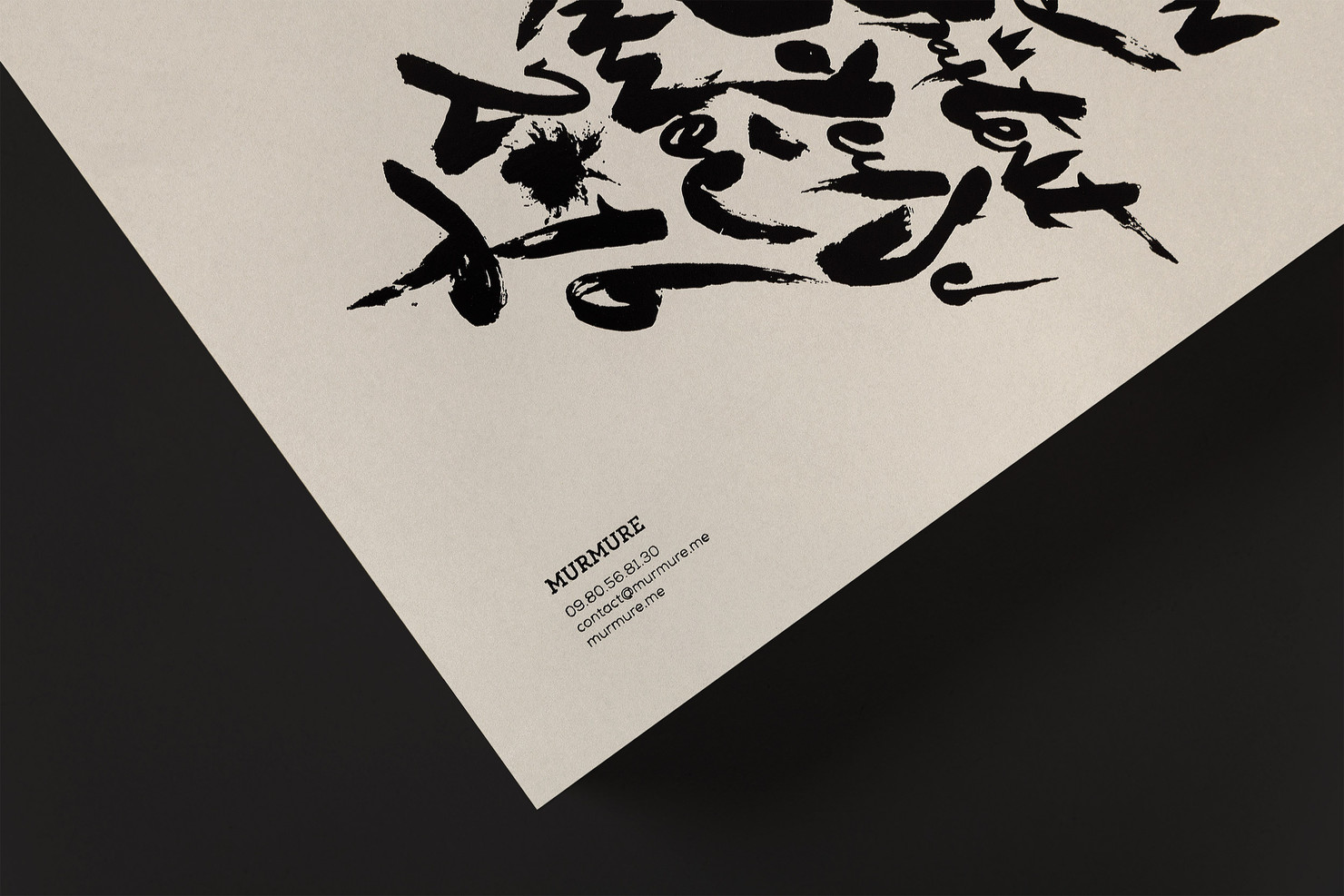Illustration du projet Carte de vœux 2016 pour le client Murmure