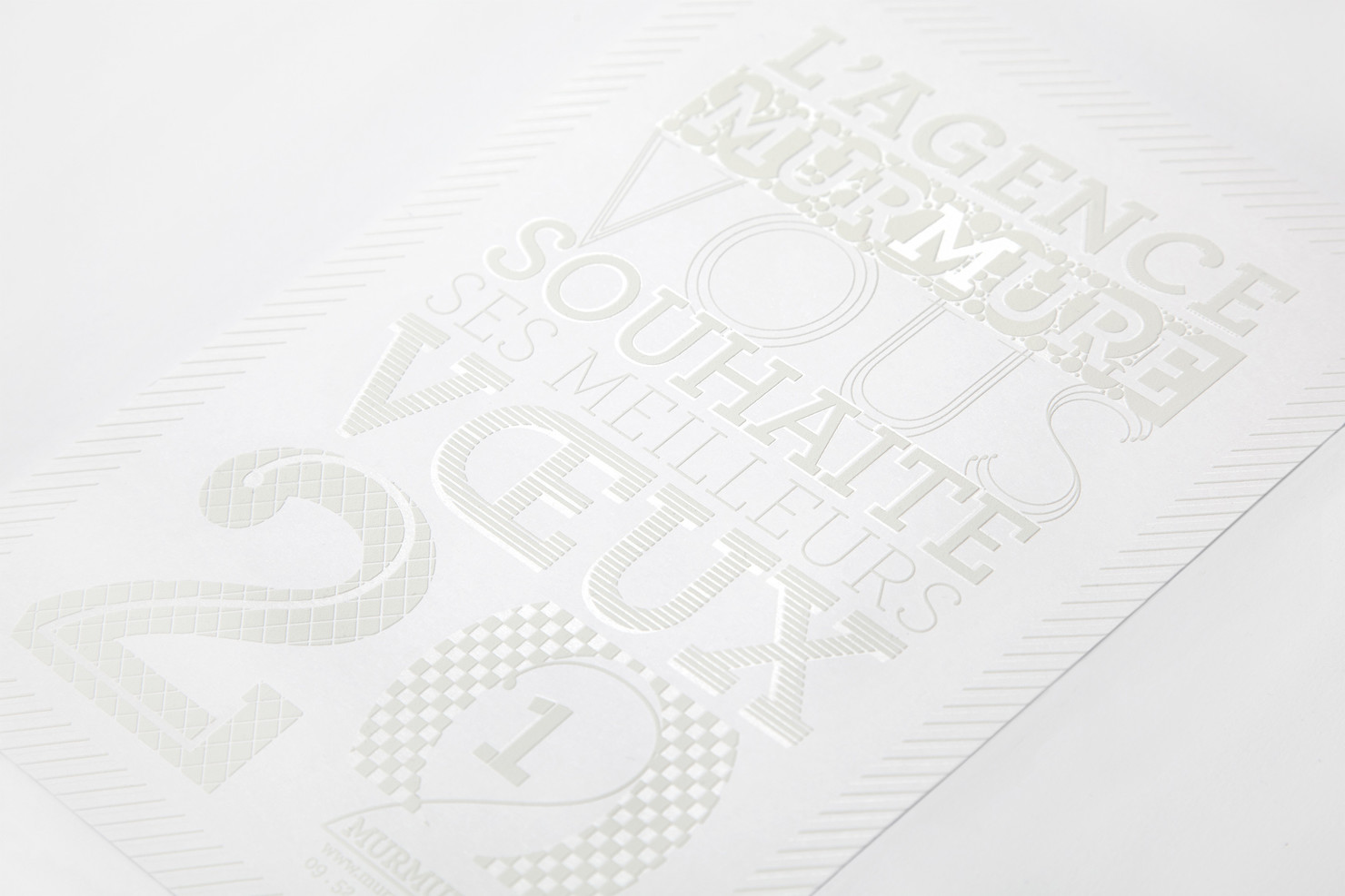 Illustration du projet Carte de vœux 2012 pour le client Murmure