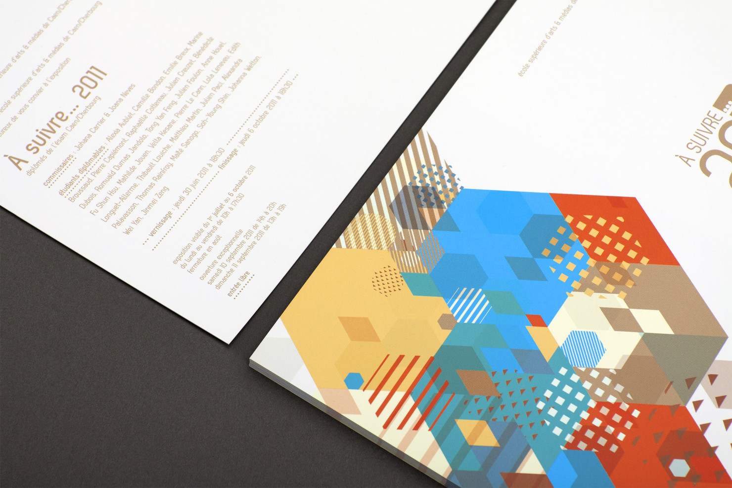 Illustration du projet À suivre… pour le client Ecole Supérieure d’Arts & Médias de Caen-Cherbourg