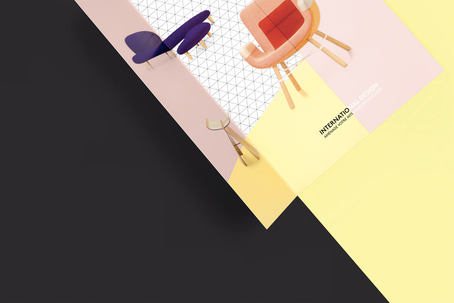 Illustration du projet 20 ans International Design pour le client International Design