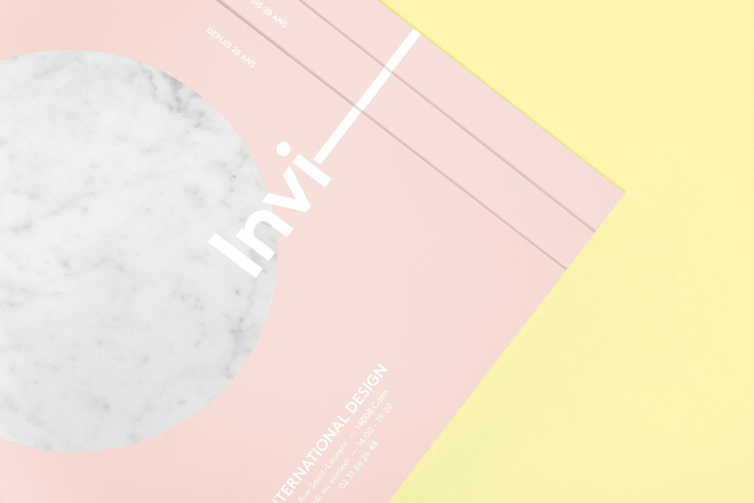 Illustration du projet 20 ans International Design pour le client International Design