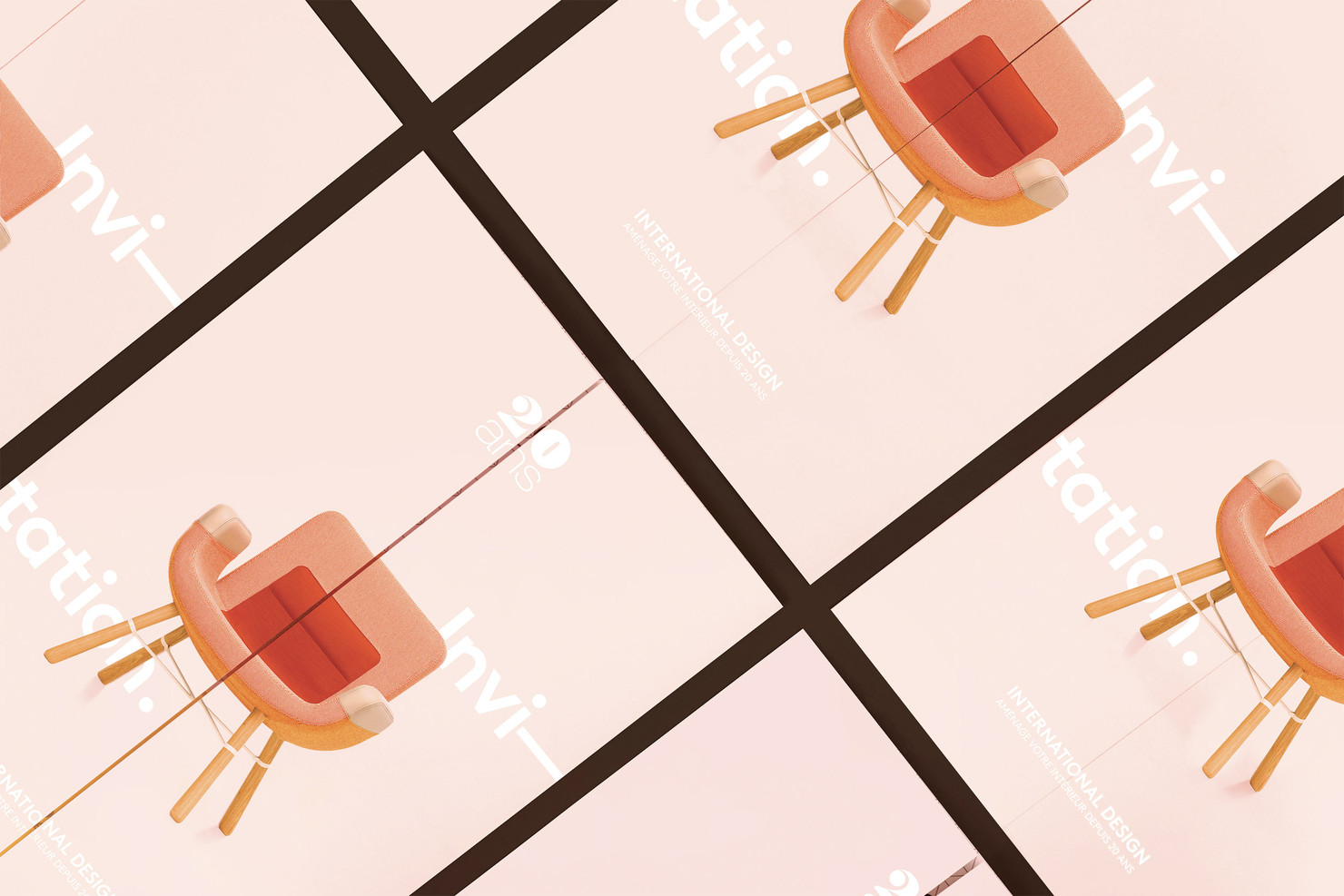 Illustration du projet 20 ans International Design pour le client International Design