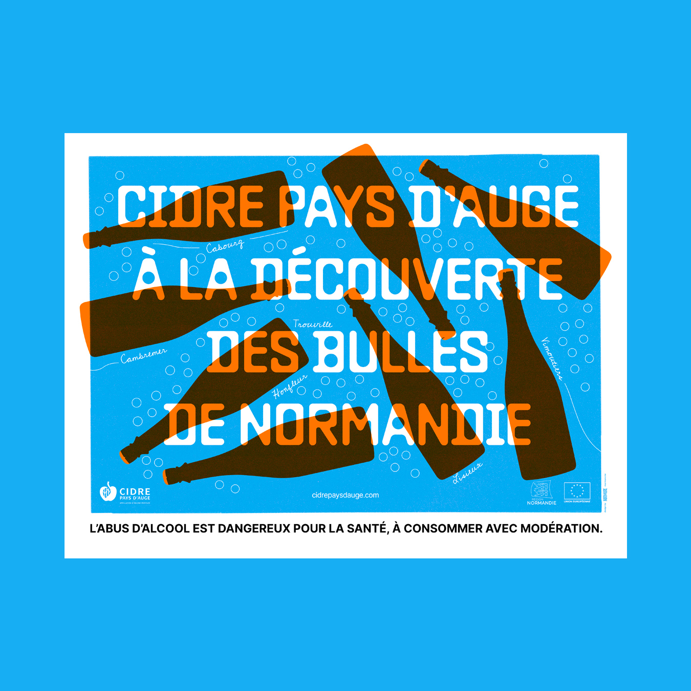 Illustration du projet Cidres et Poiré de Normandie pour le client Inter­pro­fes­sion des Appel­la­tions Cidricoles