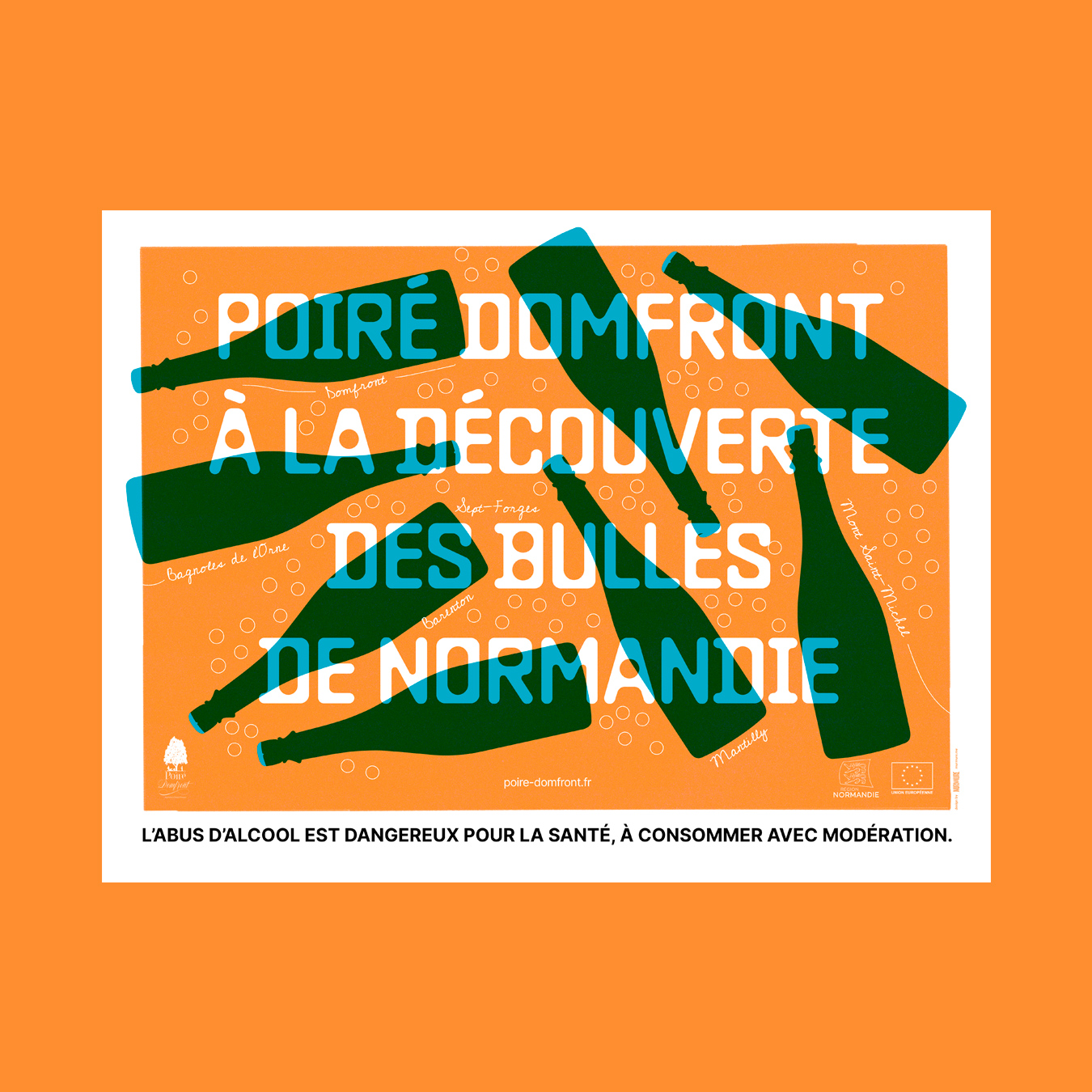 Illustration du projet Cidres et Poiré de Normandie pour le client Inter­pro­fes­sion des Appel­la­tions Cidricoles