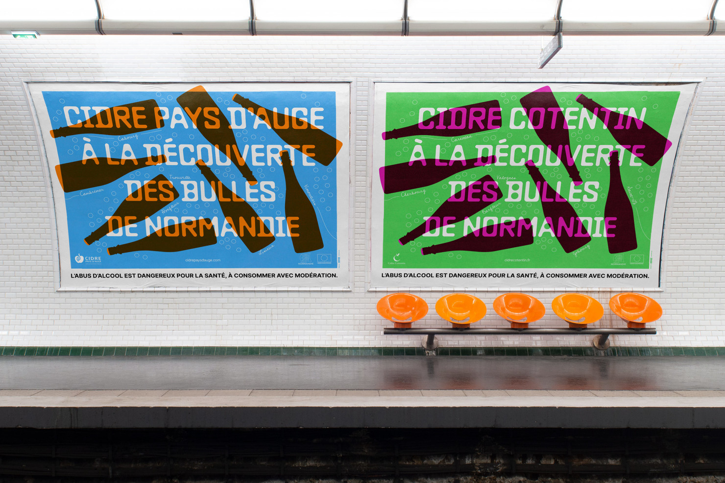Illustration du projet Cidres et Poiré de Normandie pour le client Inter­pro­fes­sion des Appel­la­tions Cidricoles
