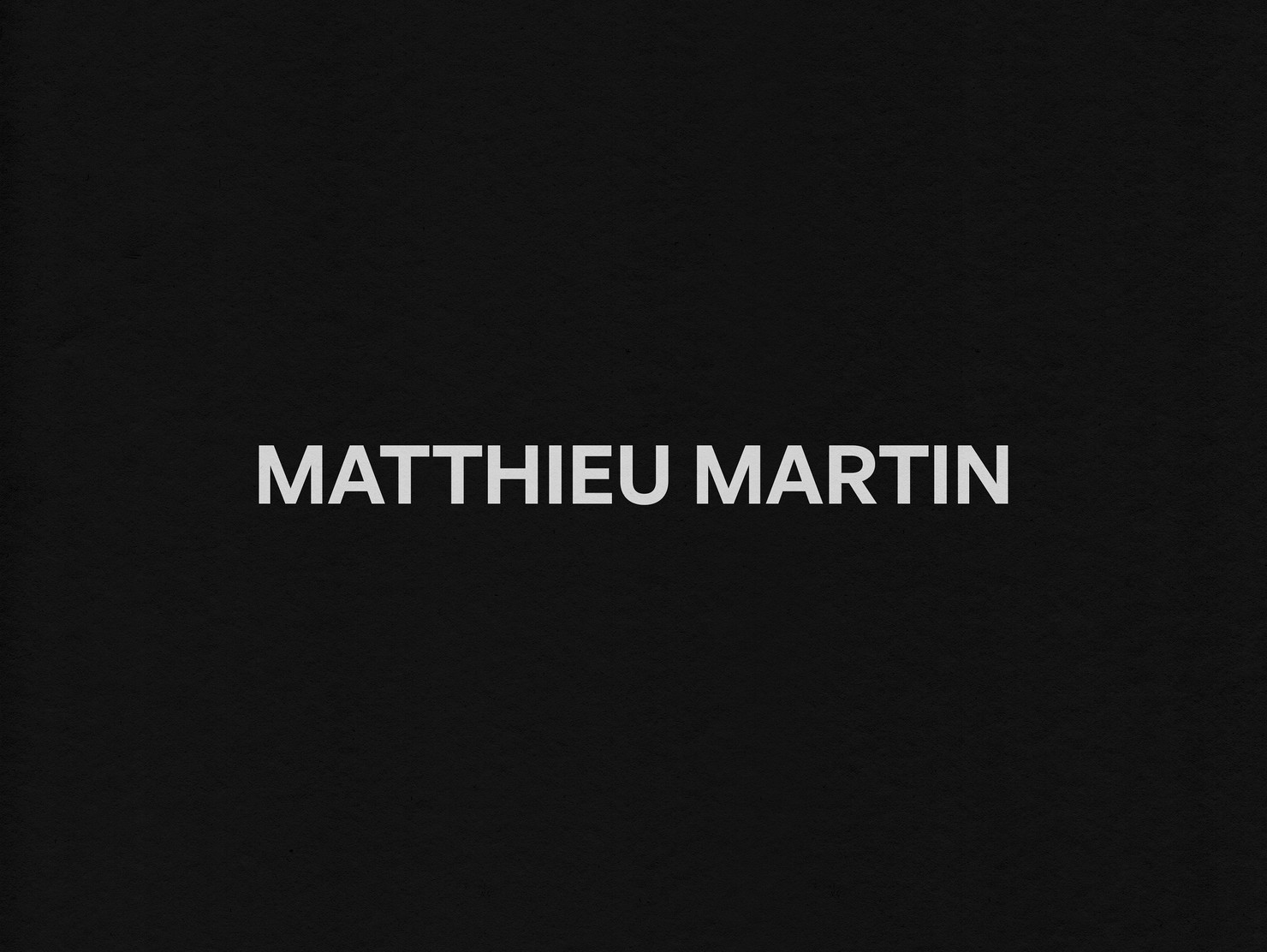 Illustration du projet Matthieu Martin v2 pour le client Matthieu Martin