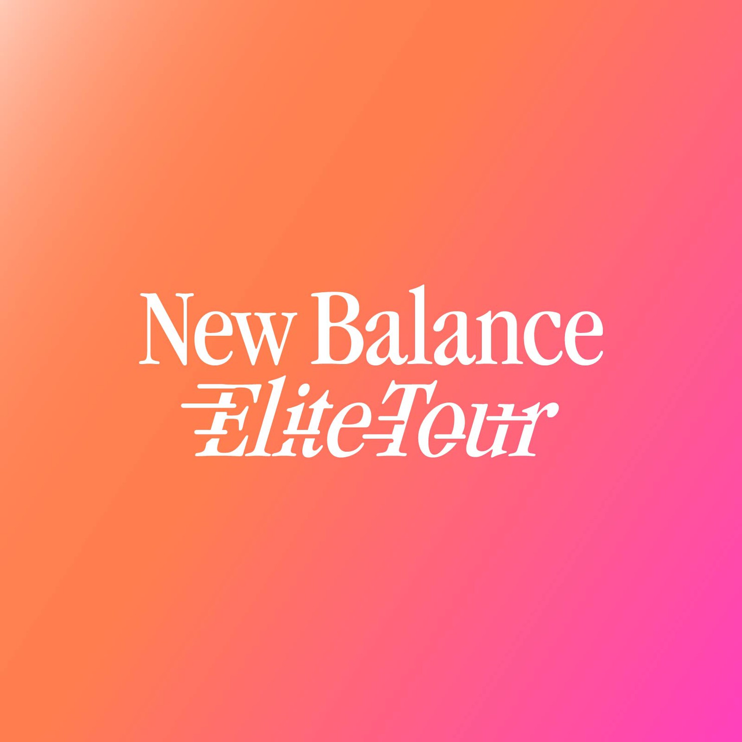 Illustration du projet New Balance Elite Tour pour le client Running Heroes & New Balance