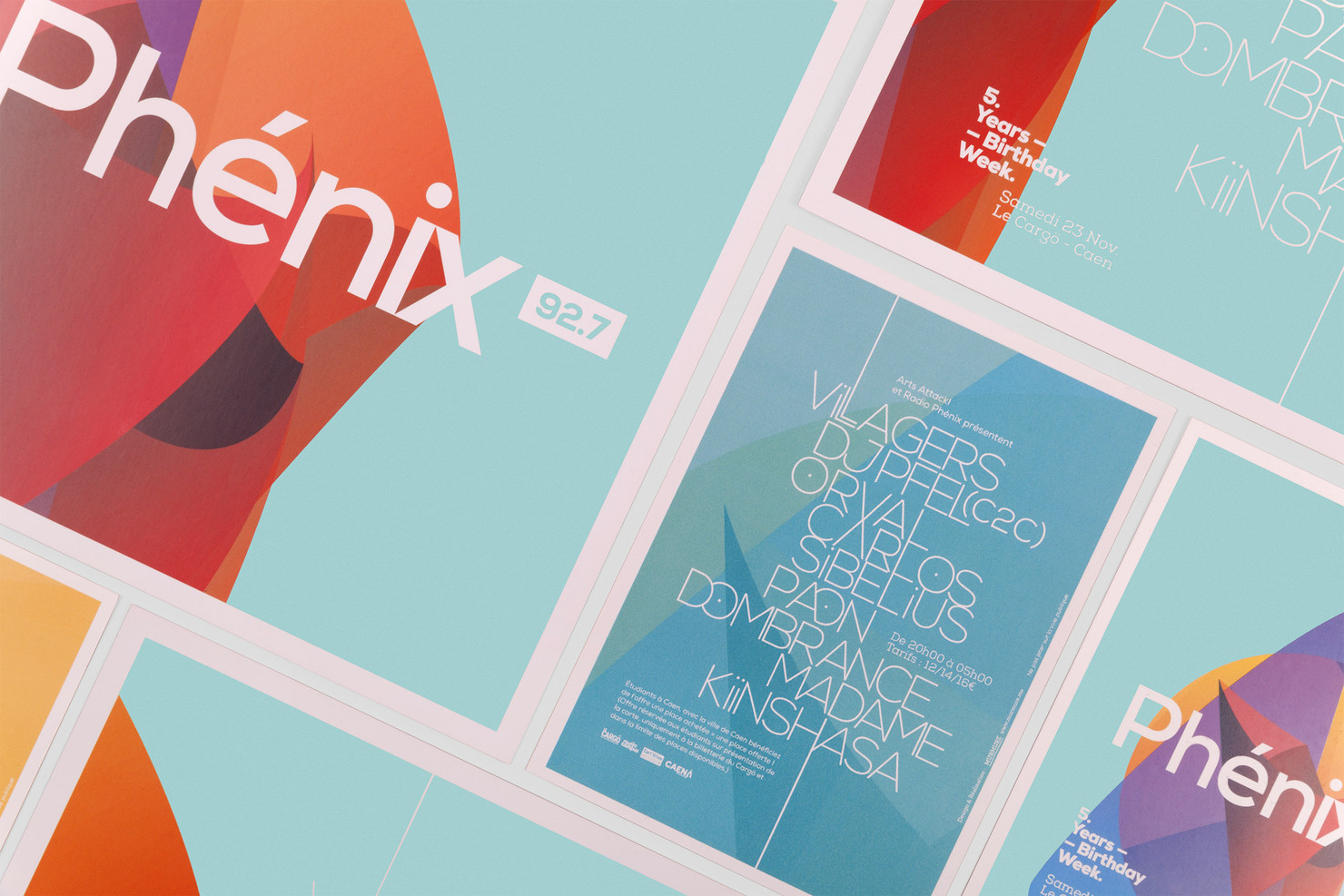 Illustration du projet Phenix Birthday Week pour le client Radio Phénix