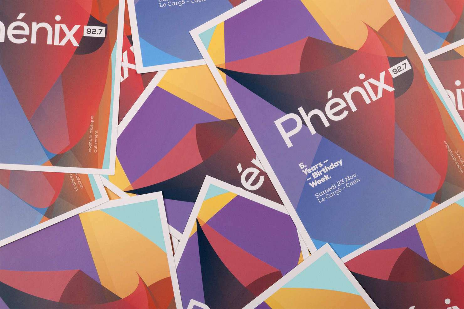 Illustration du projet Phenix Birthday Week pour le client Radio Phénix