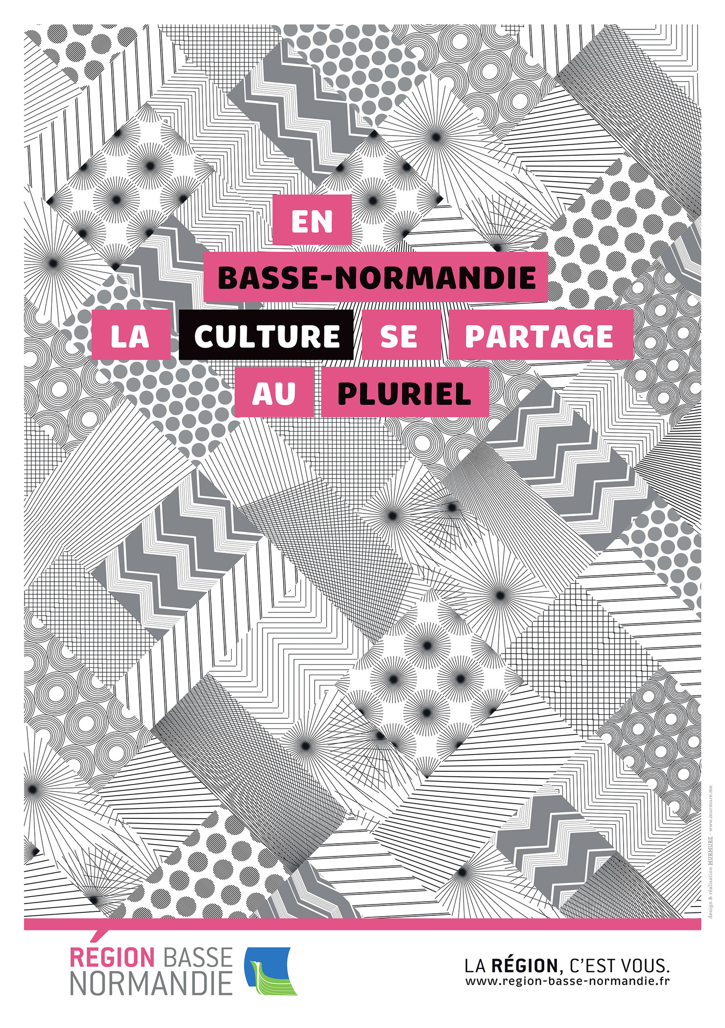 Illustration du projet La culture au pluriel pour le client Conseil Régional de Basse-Normandie