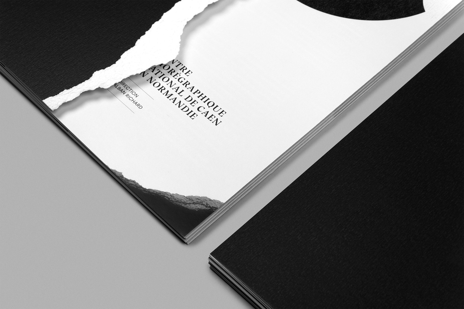 Illustration du projet CCN s15-16 pour le client Centre chorégraphique national de Caen en Normandie
