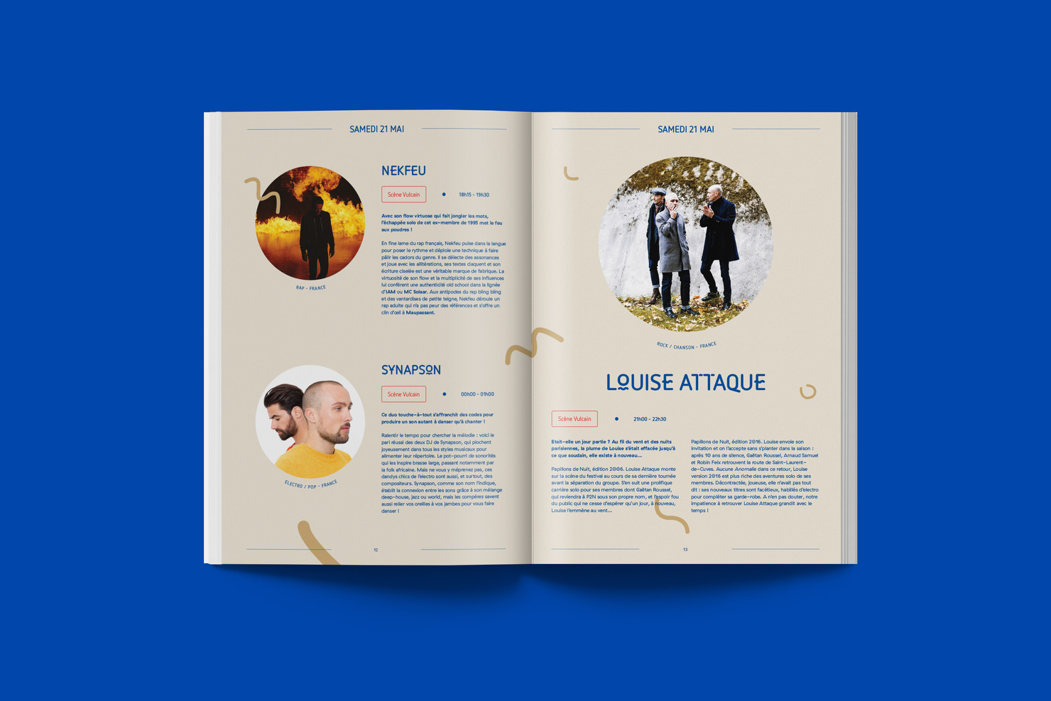 Illustration du projet P2N 16 pour le client Festival Papillons de Nuit