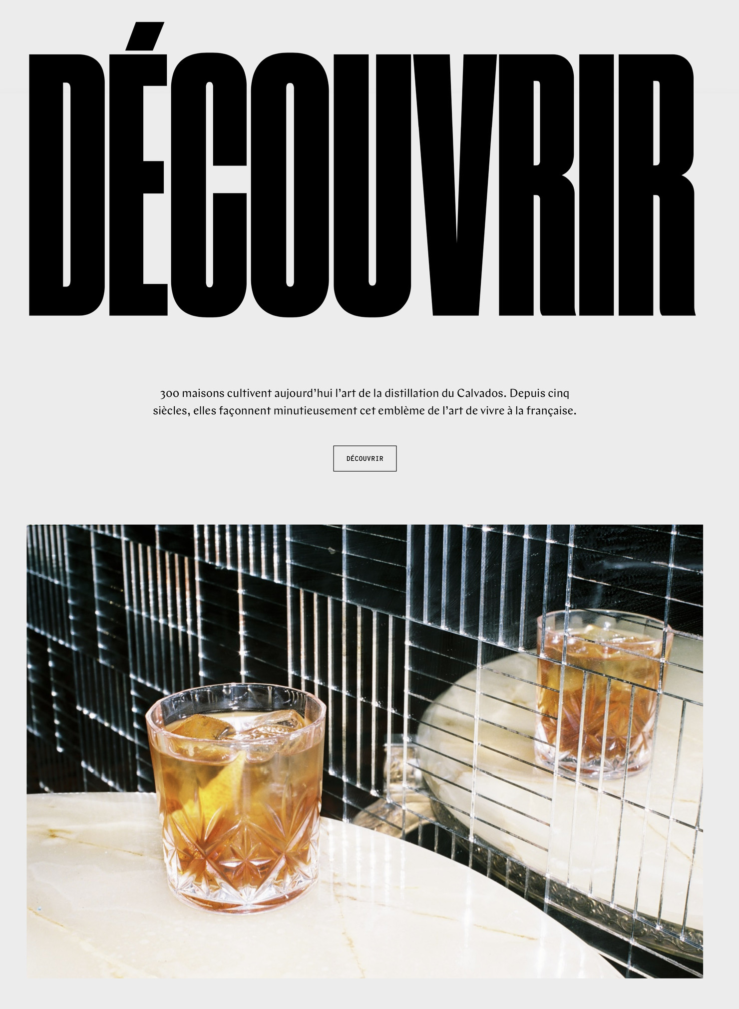 Illustration du projet Calvados Website pour le client Inter­pro­fes­sion des Appel­la­tions Cidricoles