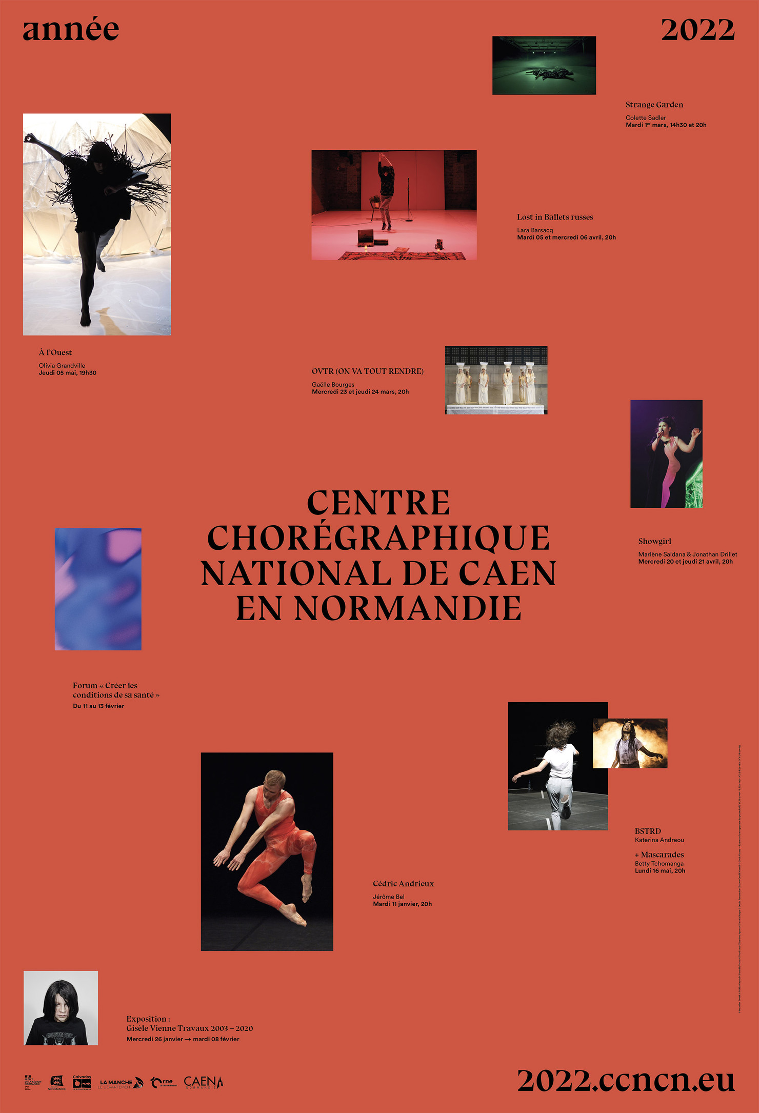Illustration du projet CCN s22 pour le client Centre chorégraphique national de Caen en Normandie