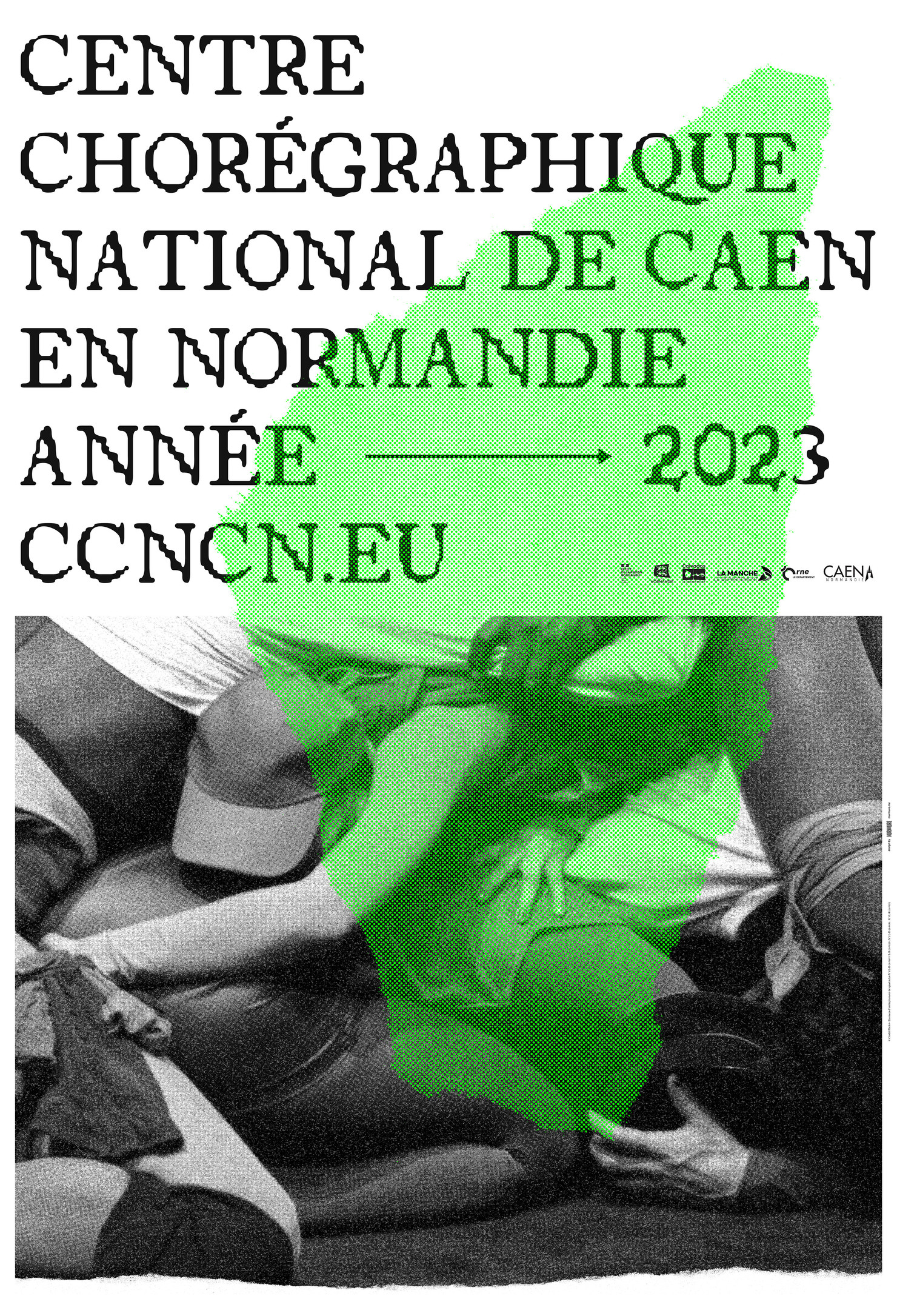Illustration du projet CCN s23 pour le client Centre chorégraphique national de Caen en Normandie