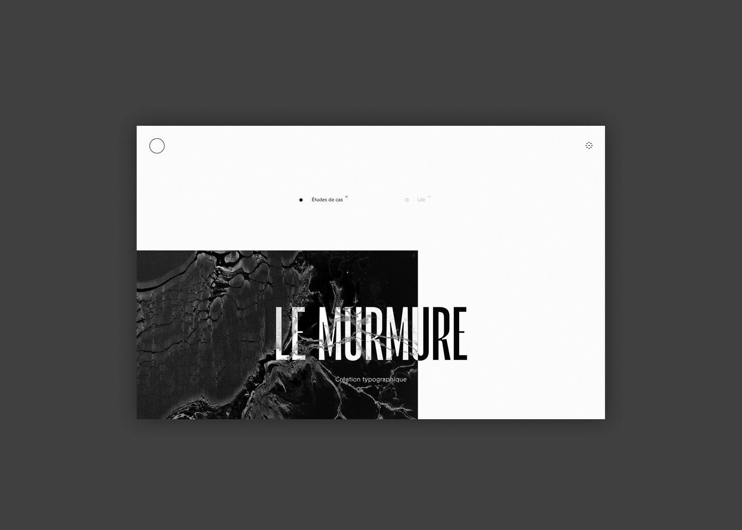 Illustration du projet Murmure Website v5 pour le client Murmure