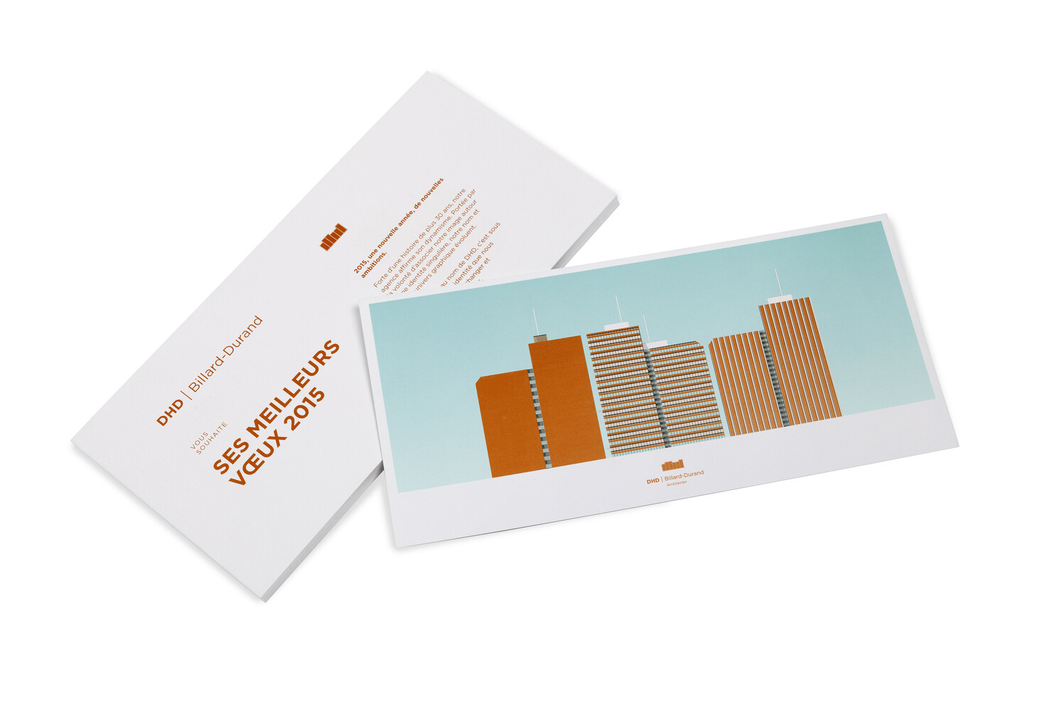 Illustration du projet Carte de vœux DHD 2014 pour le client DHD Architectes