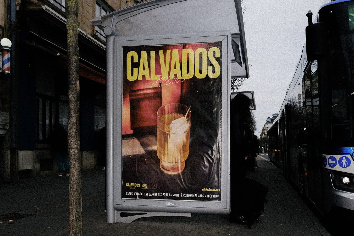 Illustration du projet Calvados Campagne 2024 pour le client Inter­pro­fes­sion des Appel­la­tions Cidricoles