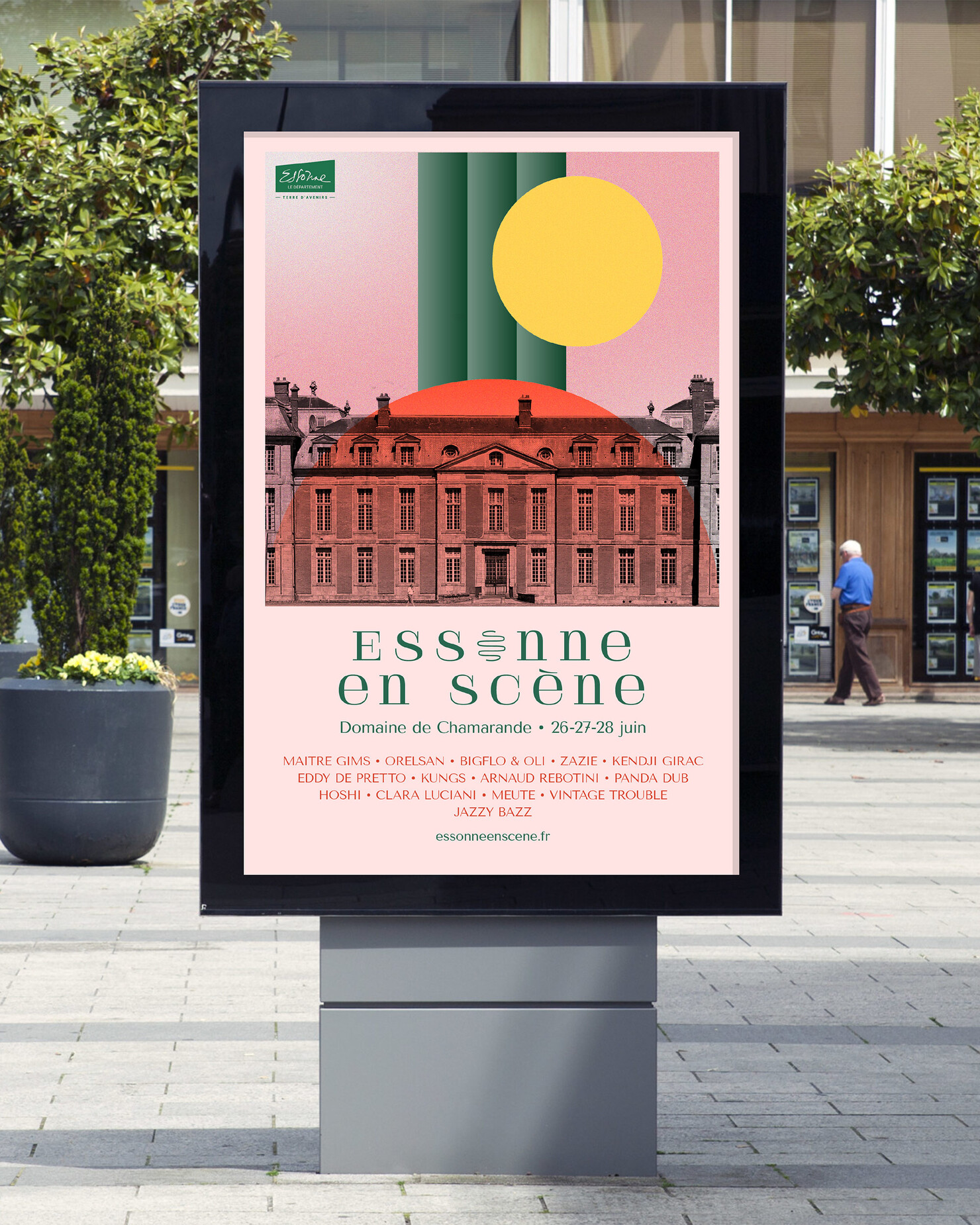 Illustration du projet Essonne en Scène pour le client Essonne en Scène