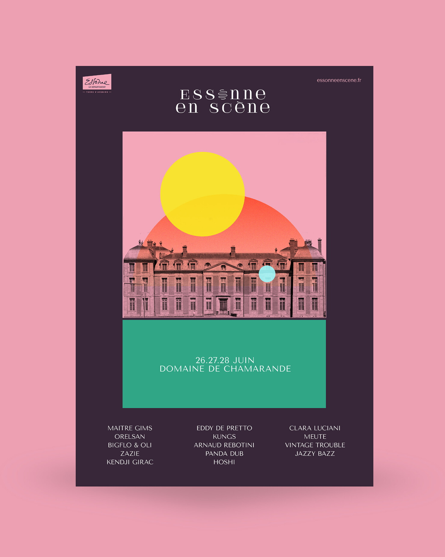 Illustration du projet Essonne en Scène pour le client Essonne en Scène