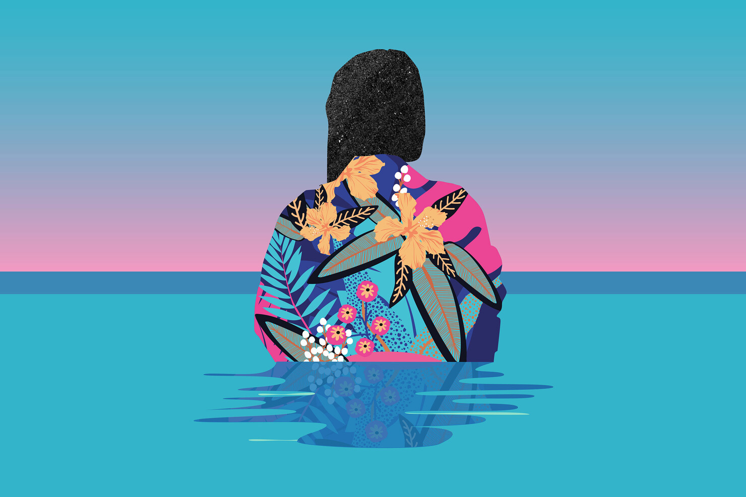 Illustration du projet P2N 19 pour le client Festival Papillons de Nuit