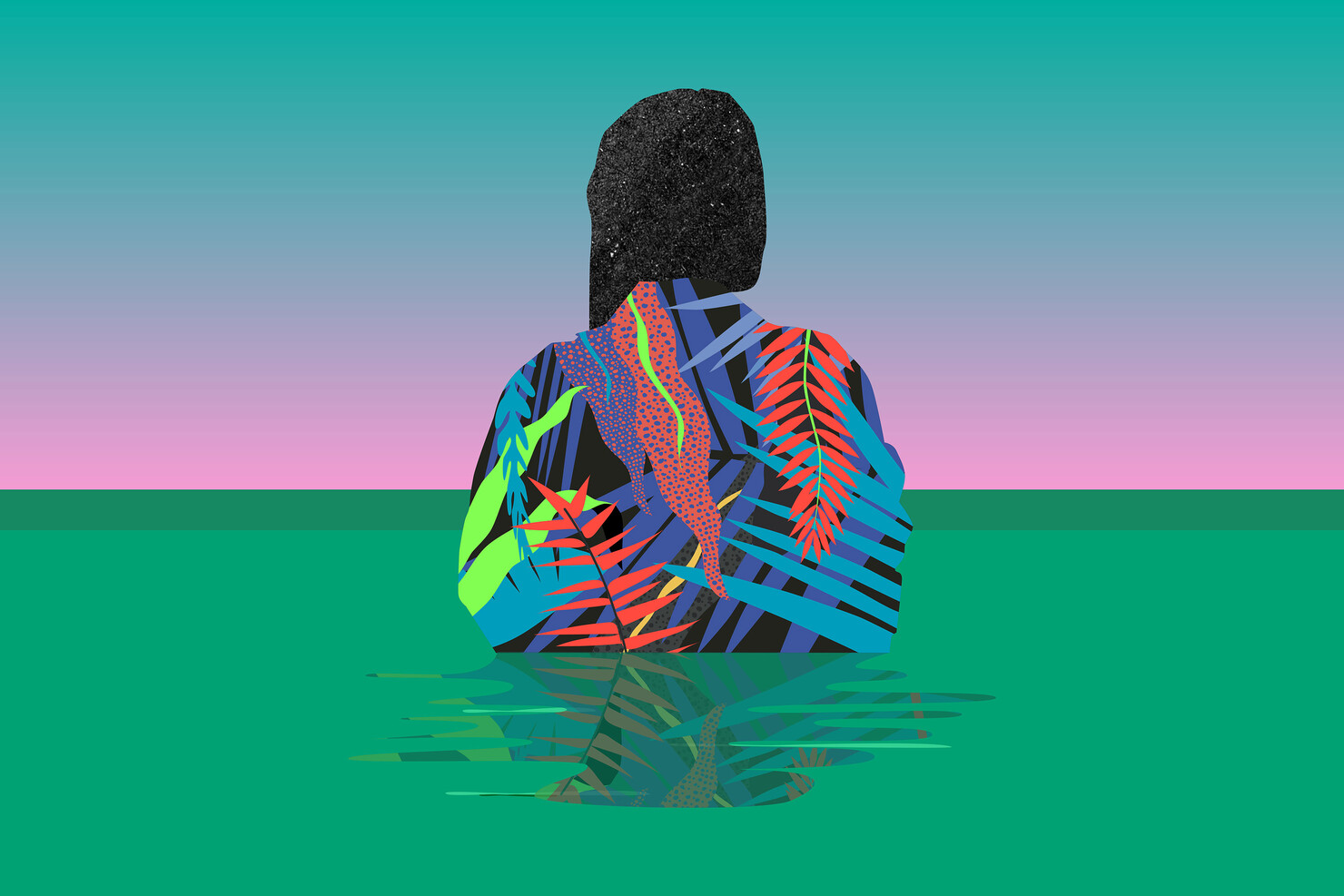 Illustration du projet P2N 19 pour le client Festival Papillons de Nuit