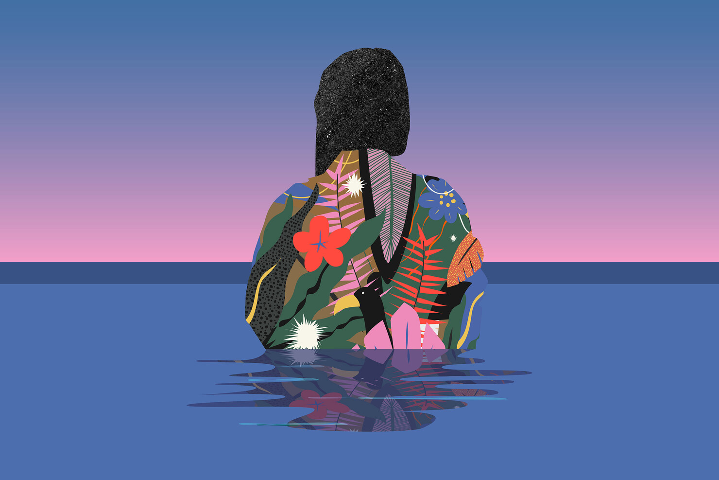 Illustration du projet P2N 19 pour le client Festival Papillons de Nuit