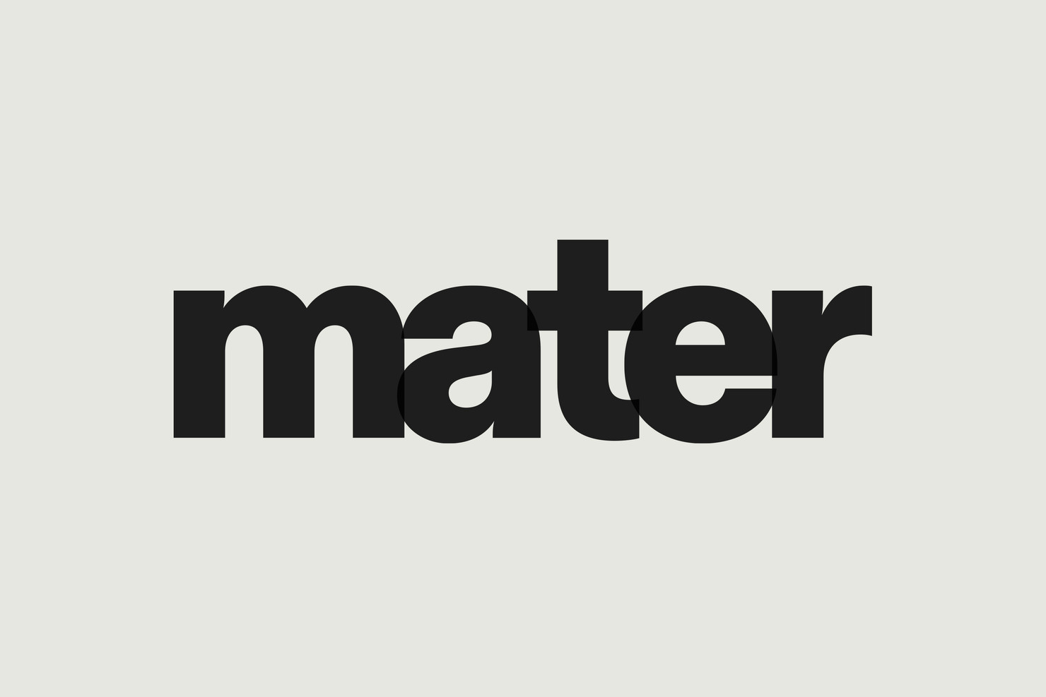 Illustration du projet Mater Website pour le client Mater Studio