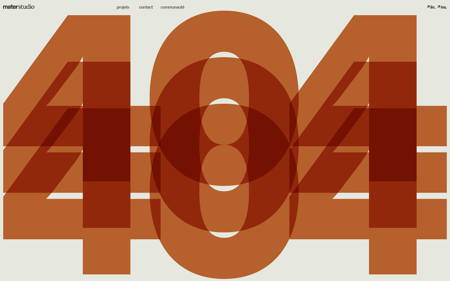 Illustration du projet Mater Website pour le client Mater Studio