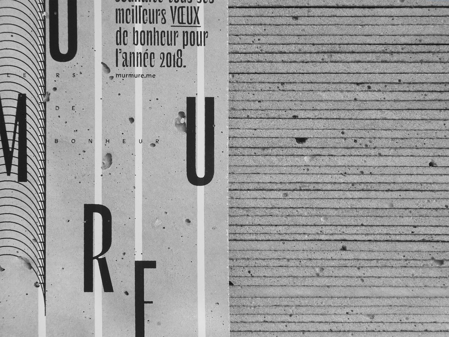 Illustration du projet Carte de vœux 2018 pour le client Murmure