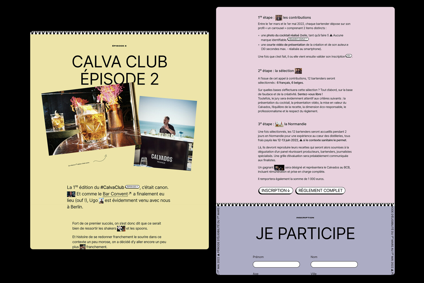 Illustration du projet Calva Club ep.2 pour le client Inter­pro­fes­sion des Appel­la­tions Cidricoles