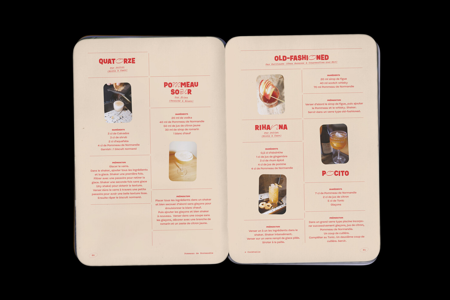 Illustration du projet Pommeau Booklet pour le client Inter­pro­fes­sion des Appel­la­tions Cidricoles
