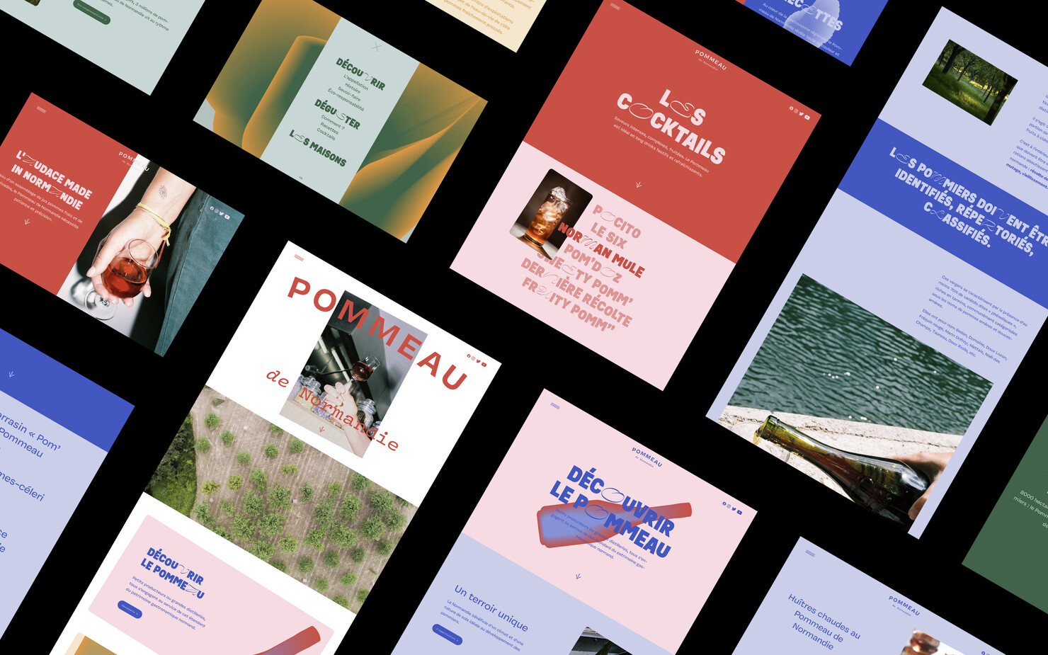 Illustration du projet Pommeau Website pour le client Inter­pro­fes­sion des Appel­la­tions Cidricoles