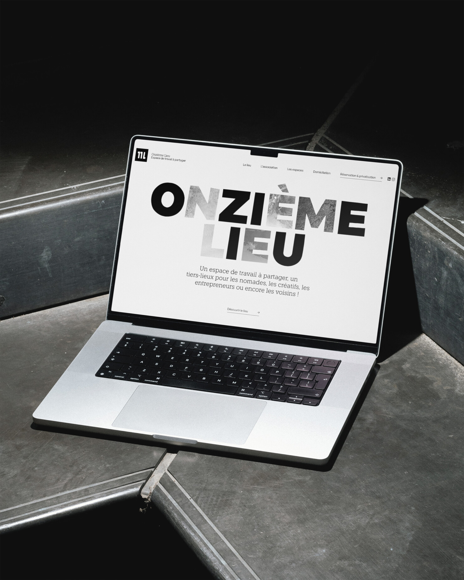 Illustration du projet 11L Website pour le client Onzième Lieu