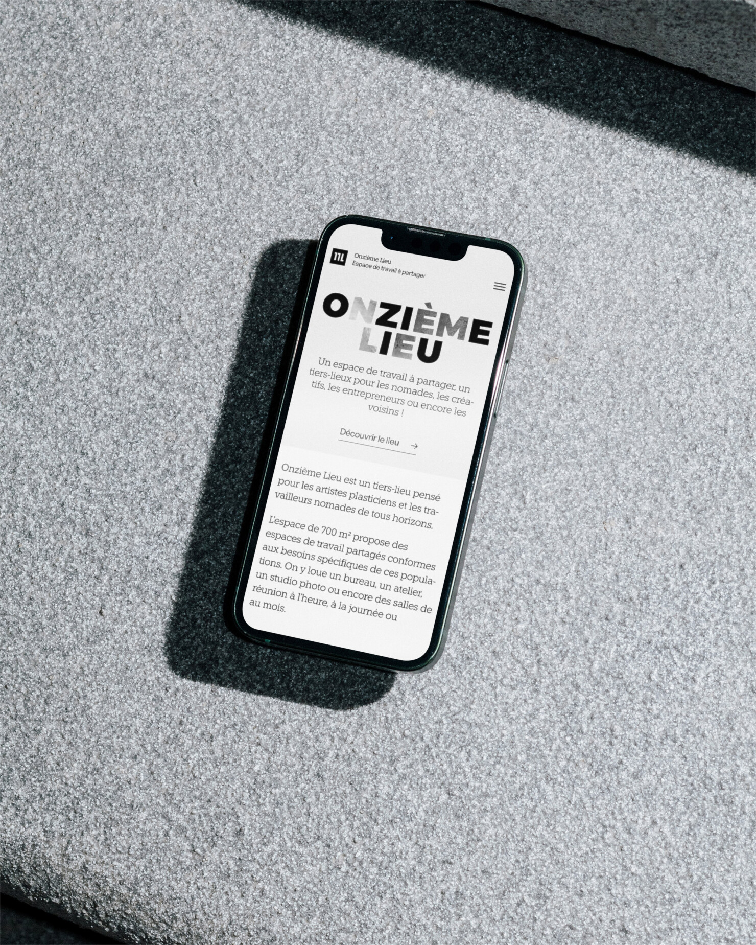 Illustration du projet 11L Website pour le client Onzième Lieu
